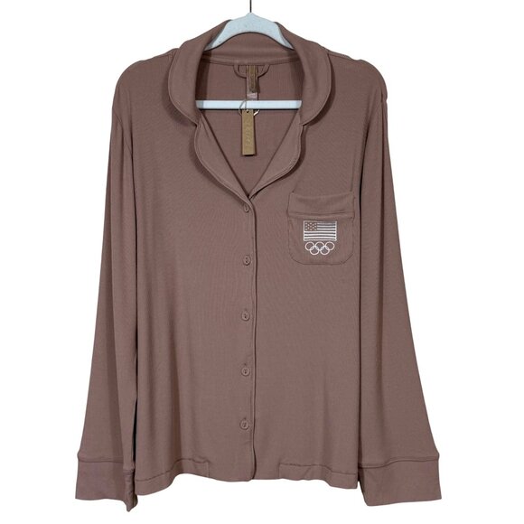 SKIMS Soft Lounge Sleep Set Team USA Sienna Small - Picture 3 of 16